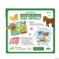 My First Wooden Puzzle: Farm Animals -Bright Minds Store my first wooden puzzle farm animalspz59 a05