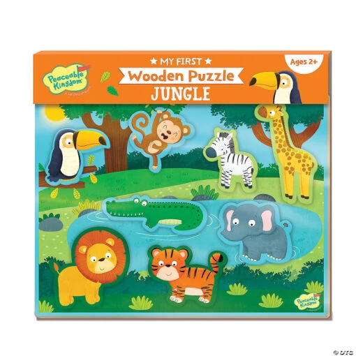 My First Wooden Puzzle: Jungle