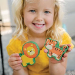 My First Wooden Puzzle: Jungle -Bright Minds Store my first wooden puzzle junglepz60 a02