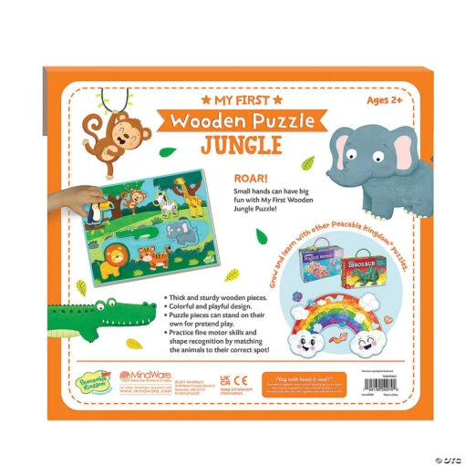 My First Wooden Puzzle: Jungle - Image 4
