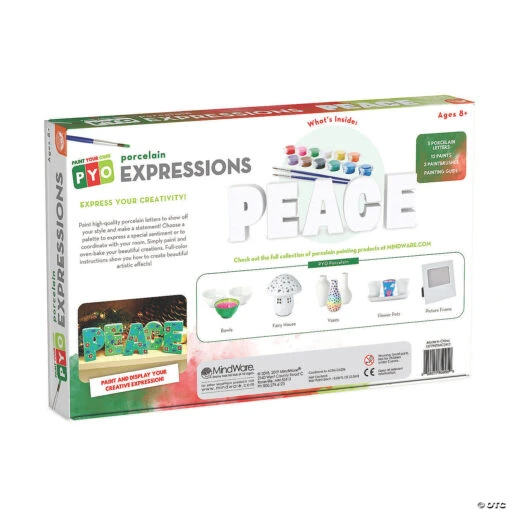 Paint Your Own Expressions: Holiday Peace - Image 3