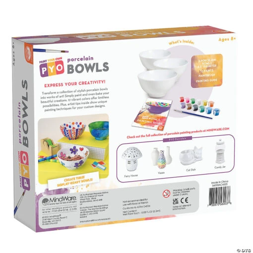 Paint Your Own Porcelain Bowls - Image 5