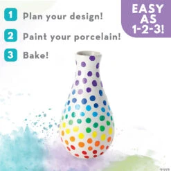 Paint Your Own Porcelain Vases -Bright Minds Store paint your own porcelain vases56004 a05