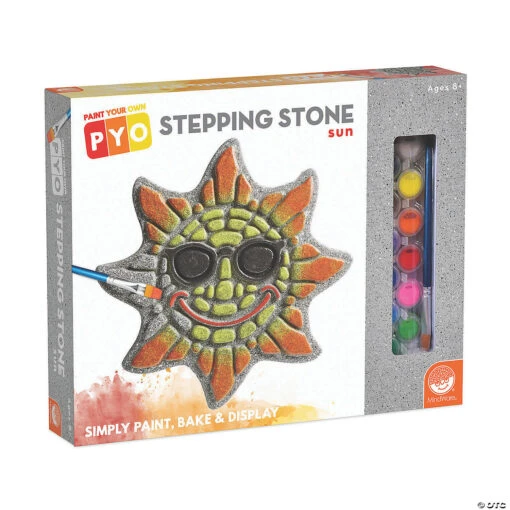 Paint Your Own Stepping Stone: Sun - Image 2