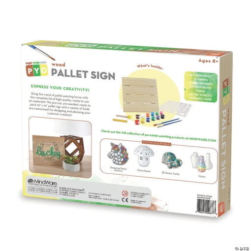 Paint Your Own Wood Pallet Sign - Image 5
