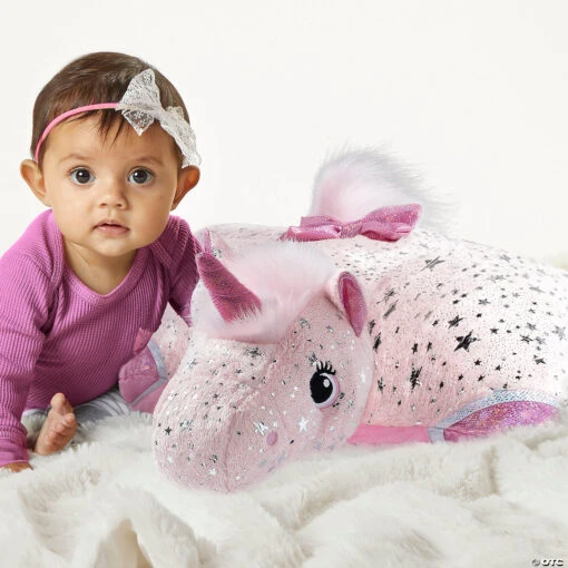 Pillow Pet - Sparkly Pink Unicorn - Image 3