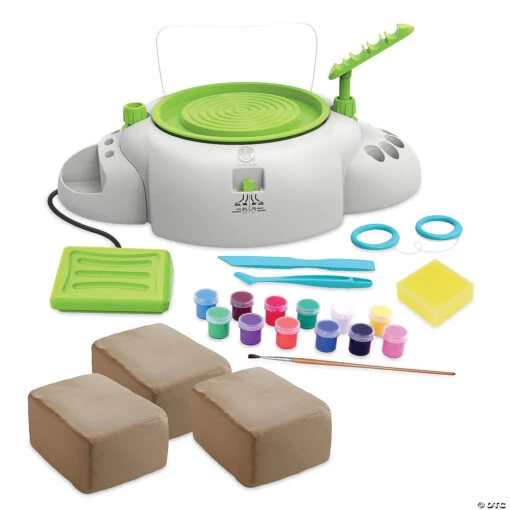 Pottery Wheel, Clay Refill And FREE Tool Kit: Set Of 3 - Image 4