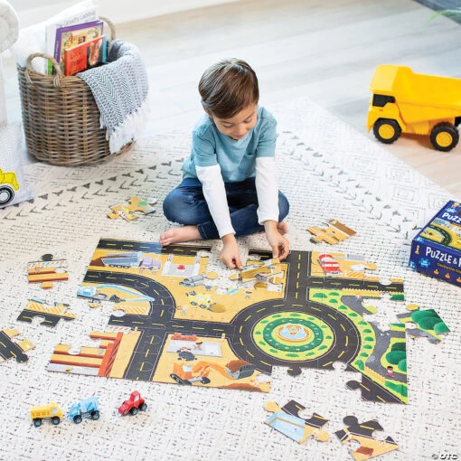 Puzzle And Play: Construction Site - Image 2