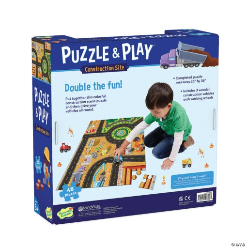 Puzzle And Play: Construction Site - Image 6