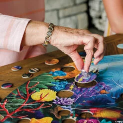 Puzzlescopes: Coral Reef -Bright Minds Store puzzlescopes coral reefpz45 a02