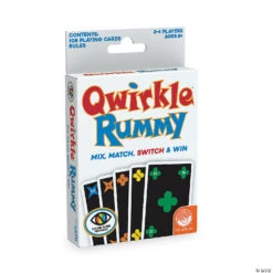 Qwirkle Rummy: Color-Blind-Friendly Edition