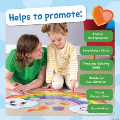 Rainbow Floor Puzzle -Bright Minds Store rainbow floor puzzlepz20 a02