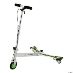 Razor PowerWing DLX Caster Trike: Silver