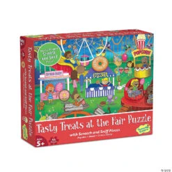 Scratch And Sniff Puzzle: Tasty Treats At The Fair