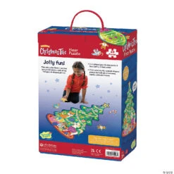 Shimmery Christmas Tree Floor Puzzle -Bright Minds Store shimmery christmas tree floor puzzle14118730 a05