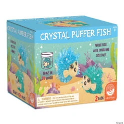 Sparkle Formations: Crystal Puffer Fish