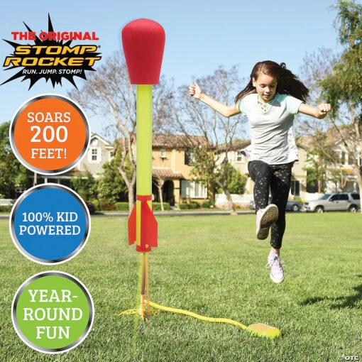 The Original Stomp Rocket Ultra Launcher: 4 Rockets - Image 2