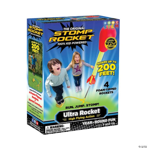 The Original Stomp Rocket Ultra Launcher: 4 Rockets - Image 4