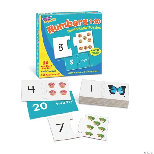 TREND Enterprises, Inc. Numbers 1-20 Fun-to-Know® Jigsaw Puzzles Activity - Image 2