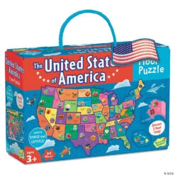 USA Floor Puzzle