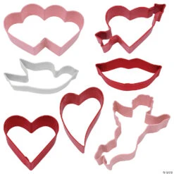 Valentine 10 Piece Cookie Cutter Set -Bright Minds Store valentine 10 piece cookie cutter set14190174 a03