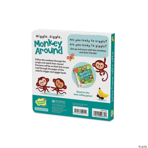 Wiggle, Giggle, Monkey Around! Board Book - Image 4
