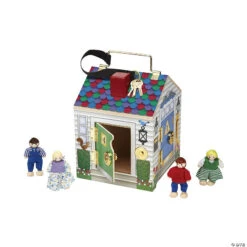 Wooden Doorbell House Activity