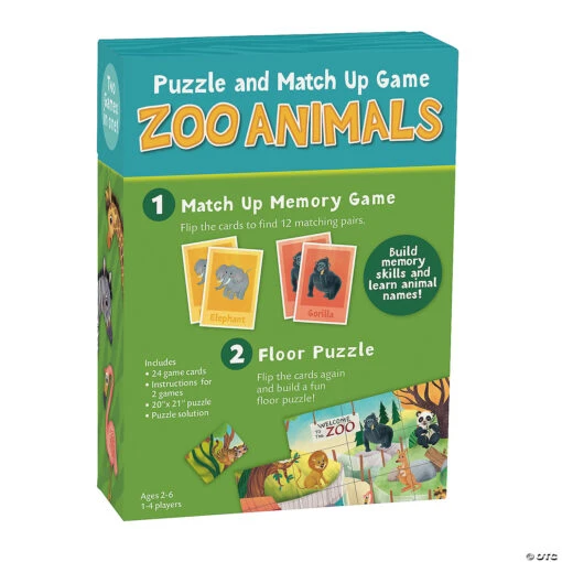 Zoo Animal Puzzle & Match Up Game - Image 4